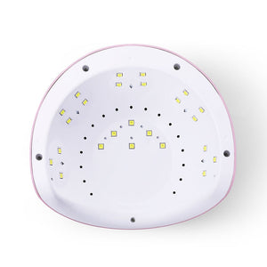 48W UV LED Nail Lamp Pink US Type Plug Nail Tools BORN PRETTY