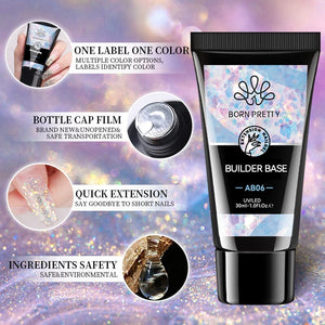 BORN PRETTY Builder Base 30ml Gel Nail Polish BORN PRETTY AB06 - 30ml