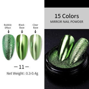 Metallic Mirror Effect Chrome Nail Powder #11 Nail Powder BORN PRETTY