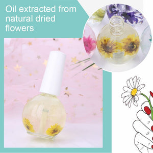 Natural Dried Flowers Cuticle Oil #02 15ml Nail Care No Brand