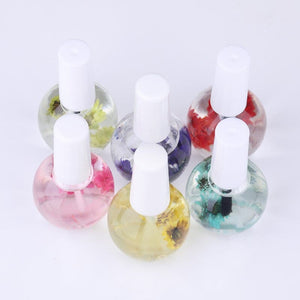 Natural Dried Flowers Cuticle Oil #06 15ml Nail Care No Brand
