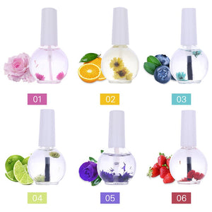 Natural Dried Flowers Cuticle Oil #02 15ml Nail Care No Brand