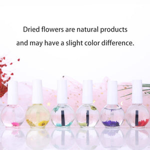 Natural Dried Flowers Cuticle Oil #05 15ml Nail Care No Brand