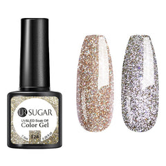 Glitter Reflective Gel UR126 7.5ml Clearance UR SUGAR