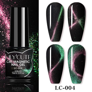 Cat Magnetic Gel LC-004 7ml Gel Nail Polish LILYCUTE