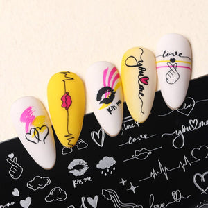 Stamping Plate NICOLE DIARY-273 Nail Art NICOLE DIARY