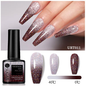 Thermal Nail Gel Polish 7.5ml Gel Nail Polish UR SUGAR