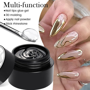 Clear Solid Nail Tips Gel 5ml Tools & Accessories BORN PRETTY