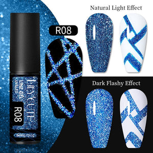 Reflective Glitter Line Gel 5ml Gel Nail Polish LILYCUTE R08