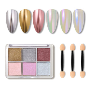 6 Colors Nail Powder F6S-05 Nail Art No Brand