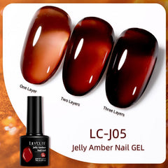 Jelly Amber Nail Gel 7ml Gel Nail Polish LILYCUTE LC-J05