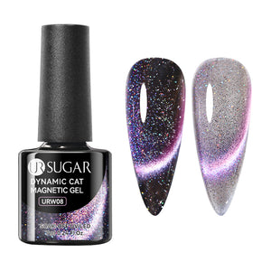 Dynamic Cat Magnetic Gel URW08 7ml Gel Nail Polish UR SUGAR