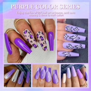 Purple Color Gel Polish CG046 10ml Gel Nail Polish BORN PRETTY
