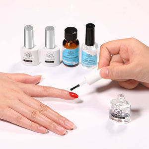 5 Bottles Functional Gel Nail Kit Gel Nail Polish BORN PRETTY
