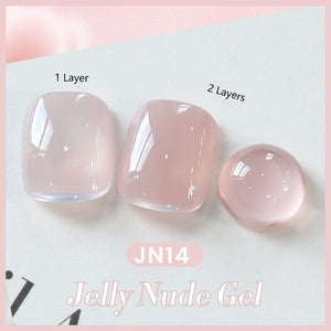 Jelly Nude Gel JN14 10ml Gel Nail Polish BORN PRETTY