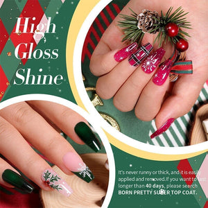 Green Jelly Gel Polish JN88 10ml Gel Nail Polish BORN PRETTY
