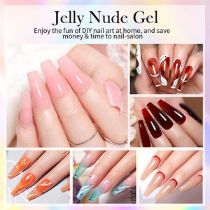 Jelly Nude Gel JN39 10ml Gel Nail Polish BORN PRETTY