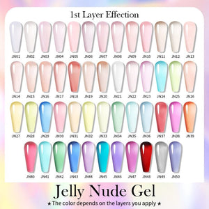 Jelly Nude Gel JN39 10ml Gel Nail Polish BORN PRETTY