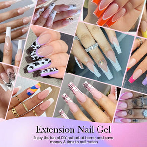 Clear Extension Nail Gel EG01 225g Gel Nail Polish BORN PRETTY