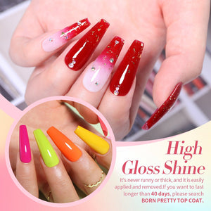 46 Colors Gel with 6pcs Function Gel Set Color Party 6ml Gel Nail Polish BORN PRETTY