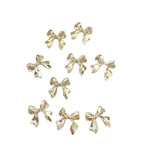 10pcs Bowknot Alloy Nail Decoration #06 Nail Art No Brand