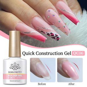 5 IN 1 Builder Gel QC06 10ml Gel Nail Polish BORN PRETTY