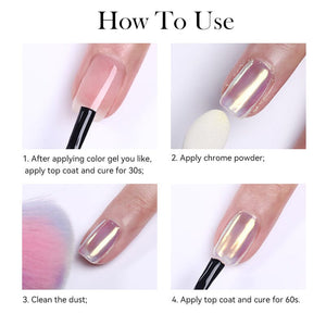 Auroras Nail Powder Nail Art No Brand