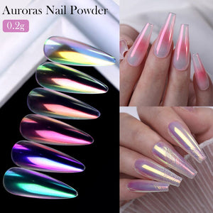 Auroras Nail Powder Nail Art No Brand