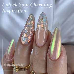 AB Color Glitter Sequins Gel Polish 15ml Gel Nail Polish BORN PRETTY