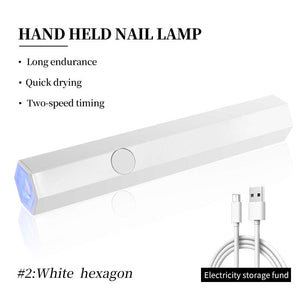 Hand Light Nail Lamp USB Rechargeable 3W Tools & Accessories No Brand