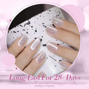 Water Light Cat Magnetic Gel MY02 First Love 15ml HEMA/TPO FREE Gel Nail Polish BORN PRETTY