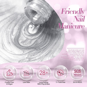 Water Light Cat Magnetic Gel MY02 First Love 15ml HEMA/TPO FREE Gel Nail Polish BORN PRETTY