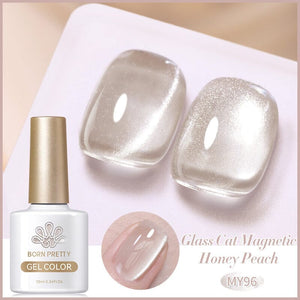 Water Light Cat Magnetic Gel Polish Polka Dots 10ml Gel Nail Polish BORN PRETTY MY96