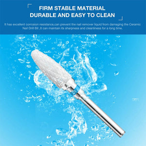 Nail Drill Bits Ceramic Grinding Head Tools & Accessories No Brand