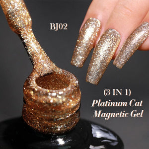 Platinum Cat Magnetic Gel LC-BJ04 7ml Gel Nail Polish LILYCUTE