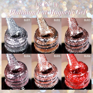 Platinum Cat Magnetic Gel LC-BJ04 7ml Gel Nail Polish LILYCUTE