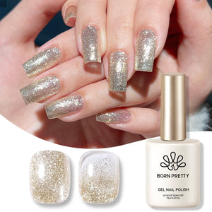 Platinum Glitter Gel Polish 15ml Gel Nail Polish BORN PRETTY