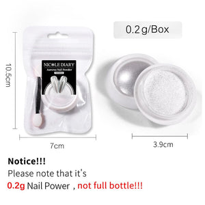 Pearl Nail Powder Nail Powder NICOLE DIARY