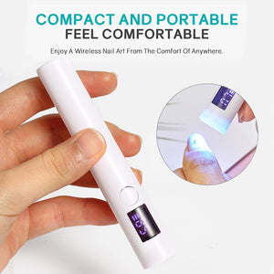 Handheld Mini Nail Lamp Tools & Accessories No Brand