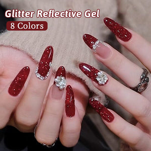 Glitter Reflective Gel 15ml Gel Nail Polish UR SUGAR