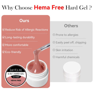 6 in 1 Hard Gel 8ml Extension Nail Gel LILYCUTE