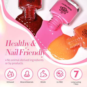15 Colors Nail Polish Set B Autumn Winter 6ml Nail Polish BORN PRETTY