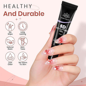 5D Sculpting Gel Clear 8ml Gel Nail Polish BORN PRETTY