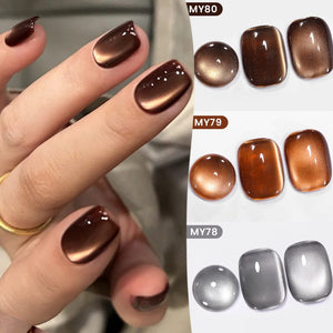 Water Light Cat Magnetic Gel Polish MY78-MY83 10ml HEMA/TPO FREE Gel Nail Polish BORN PRETTY
