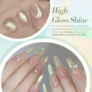 6 Colors Green Light Cat Magnetic Gel 7ml Gel Nail Polish BORN PRETTY