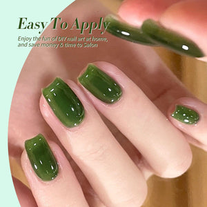 6 Colors Jelly Gel Set Moss Wave 7ml Gel Nail Polish BORN PRETTY