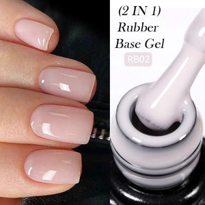 2 in 1 Rubber Base Gel RB02 7ml Base & Top Coat LILYCUTE