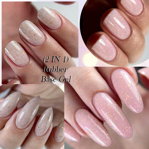 2 in 1 Rubber Base Gel RB06 7ml Base & Top Coat LILYCUTE
