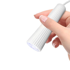 3W White USB Handheld Nail Dryer Lamp Tools & Accessories No Brand
