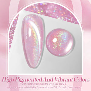 Rainbow Glass Cat Magnetic Gel Polish 15ml Gel Nail Polish BORN PRETTY